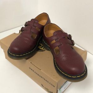 Dr Martens 8065 Smooth Leather Mary Jane Shoes